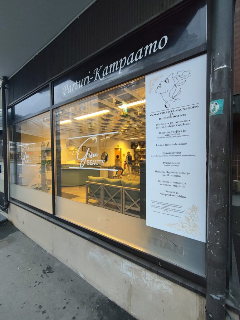 Ikkunateippaus – Tarratekniikan toteutus